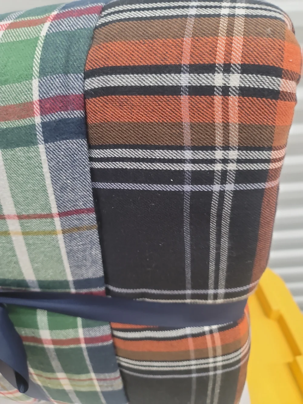 Daniel Cremieux Plaid King Comforter Mini Set - Red, Green, Blue, White